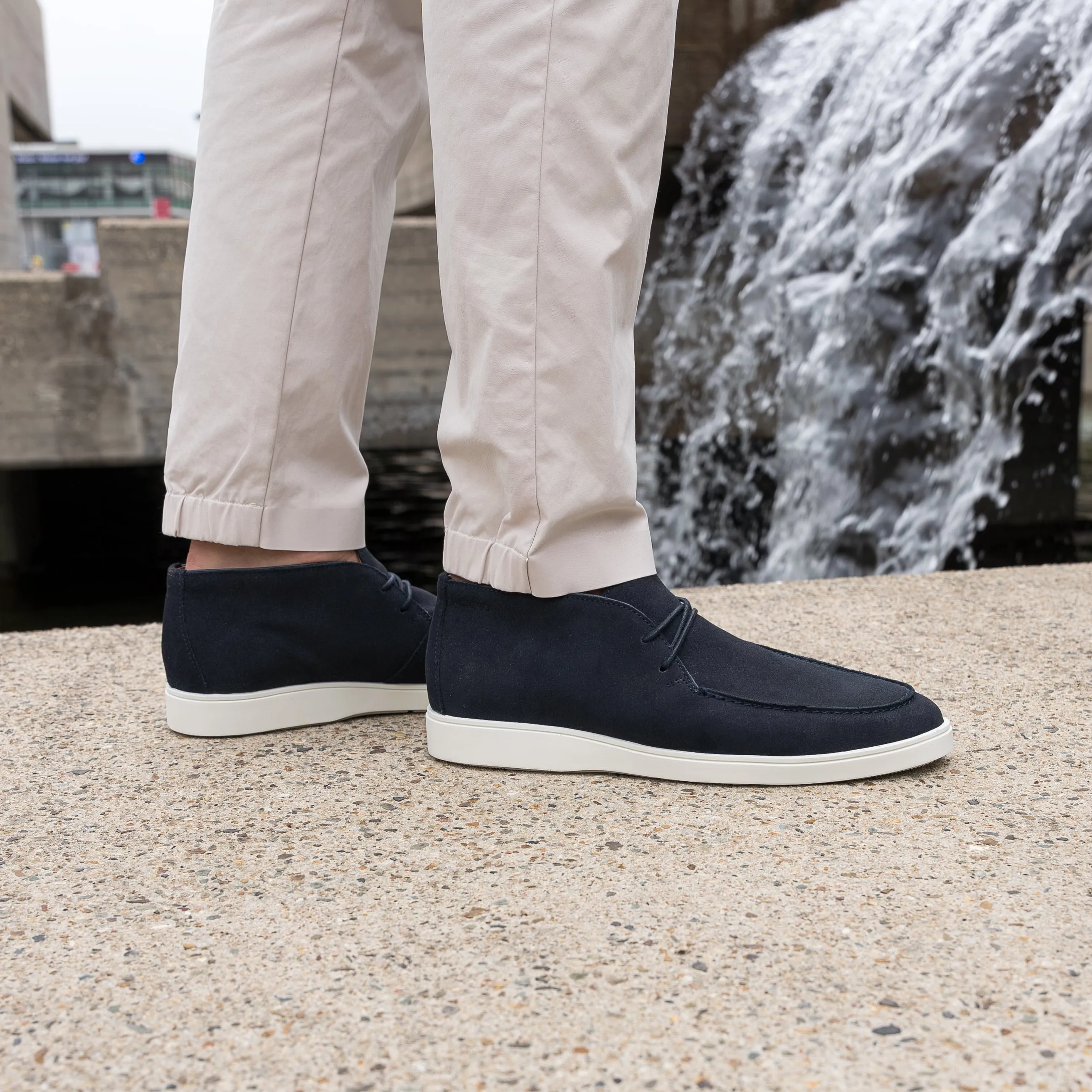 Omnio CAVE MOC CHUCKA Navy Velours