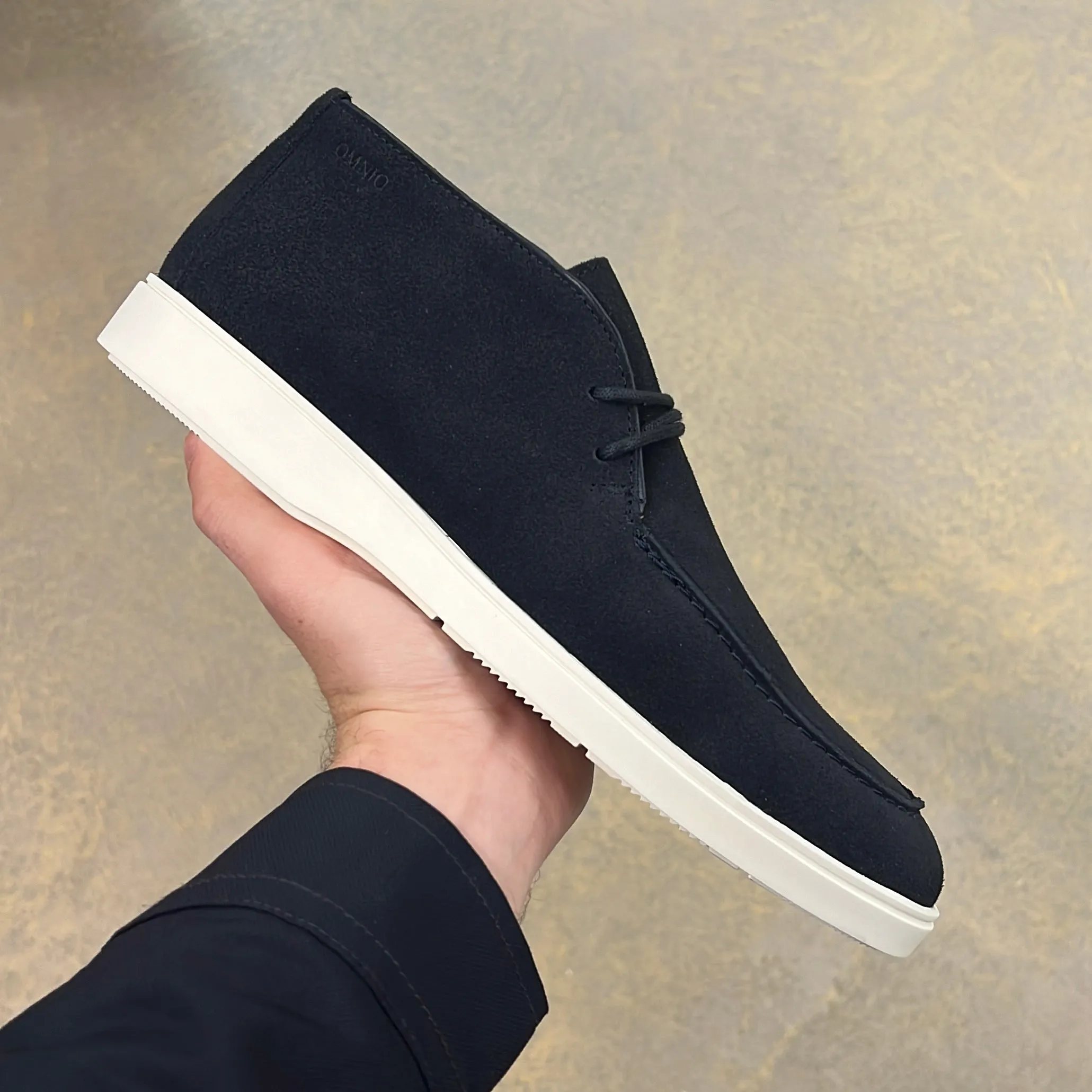 Omnio CAVE MOC CHUCKA Navy Velours