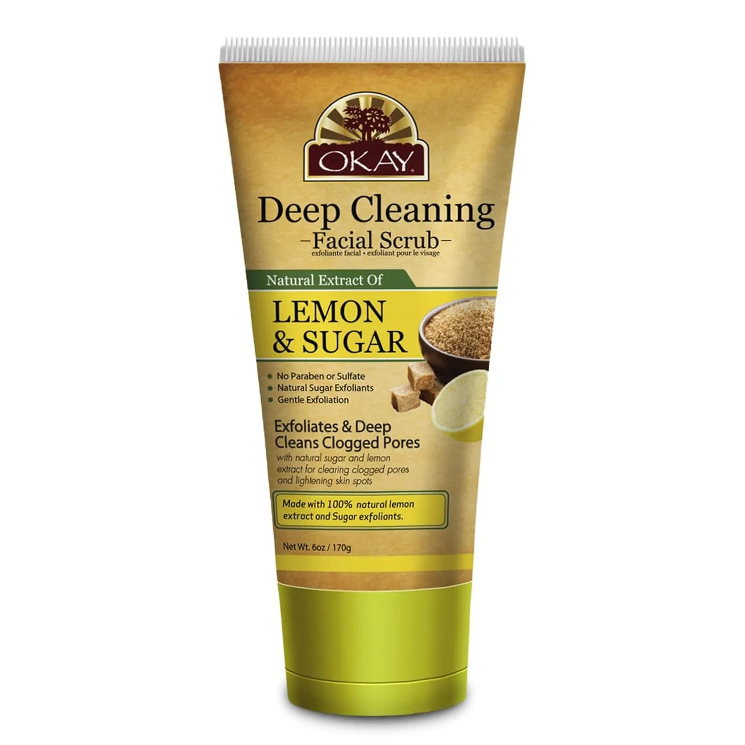 Peppermint Foot Scrub - Exfoliating Foot Scrub, Foot Exfoliator, Great for Cracked Heels, Pedicures, Dead Skin Remover, Exfoliant for Calluses, Moisturizer for Dry Skin - 6 Oz (Pack of 1)