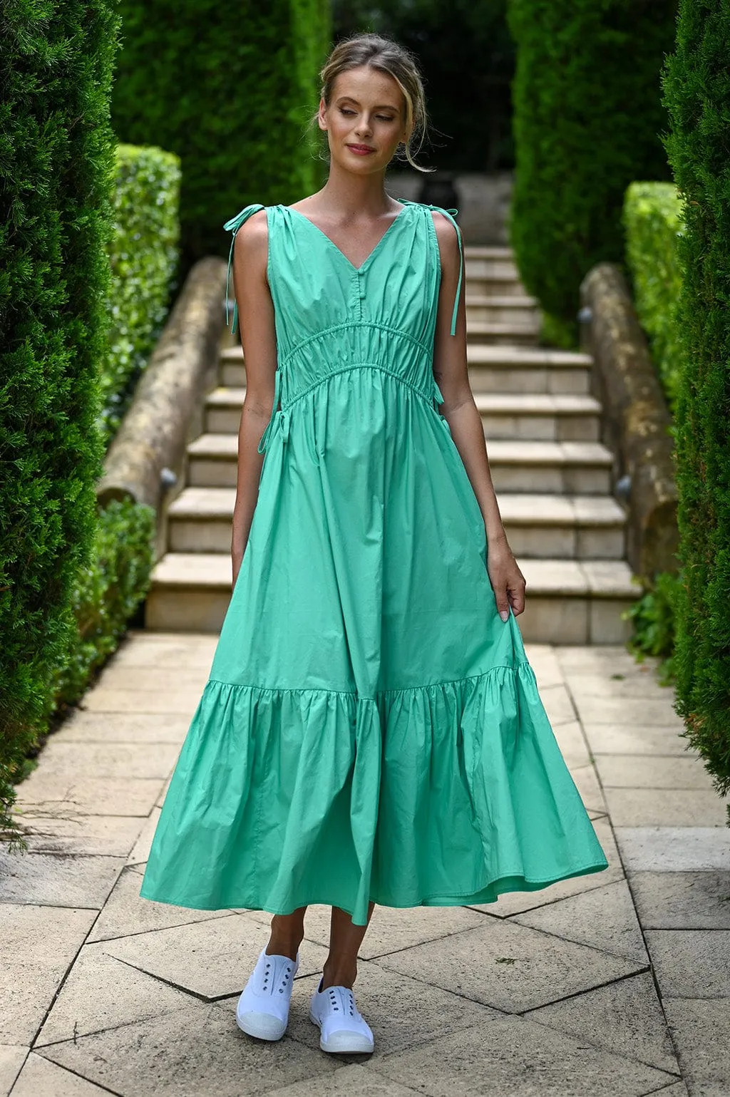 Perry Dress Green