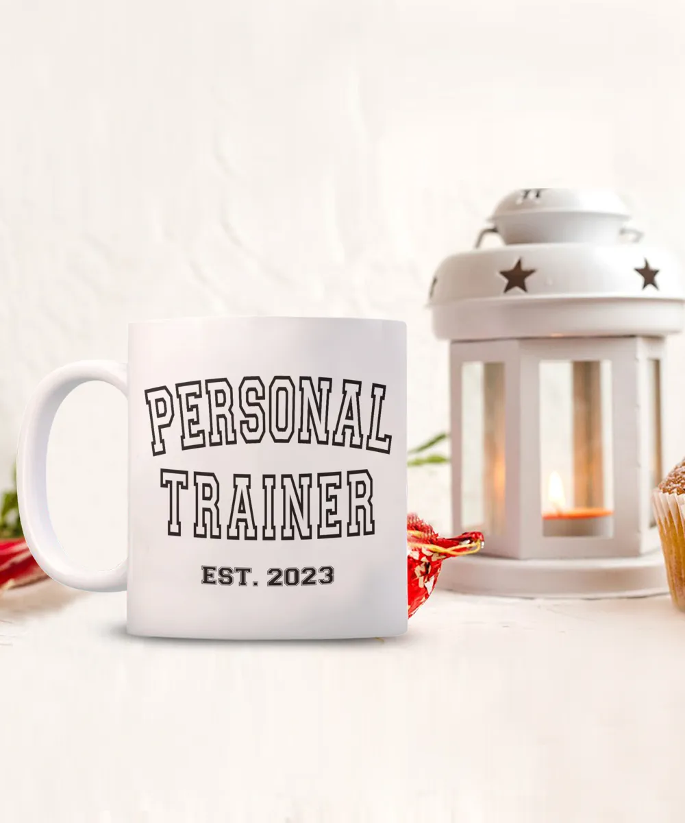 Personal Trainer Gifts, Personal Trainer, Athletic Trainer, Gym Trainer, Trainer Thank You Gift, Gym Trainer Est 2023