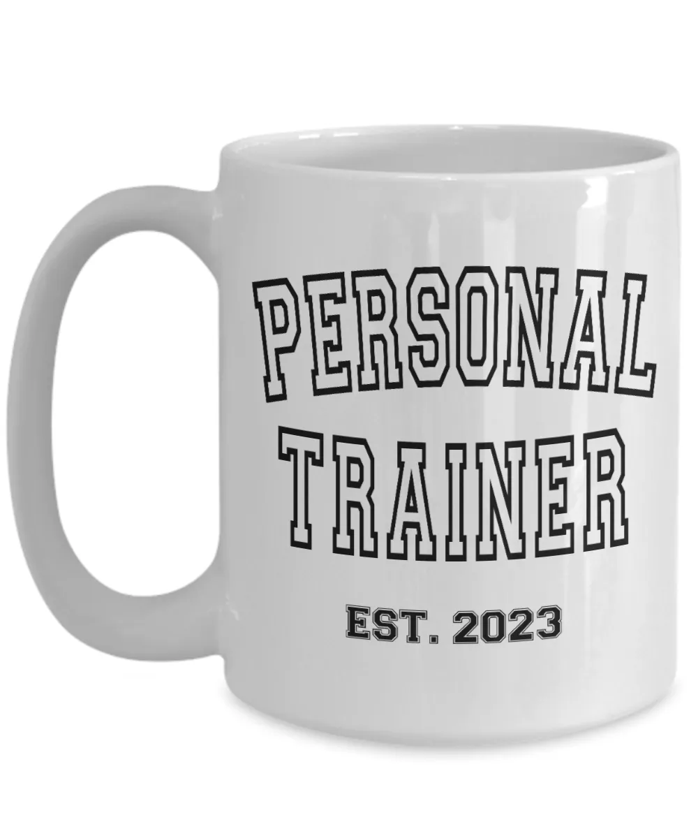Personal Trainer Gifts, Personal Trainer, Athletic Trainer, Gym Trainer, Trainer Thank You Gift, Gym Trainer Est 2023