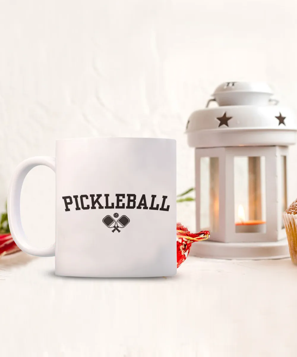 Pickleball Mug, Pickleball Dad, Pickleball Gift, Cute Pickleball Mug Coffee Cup