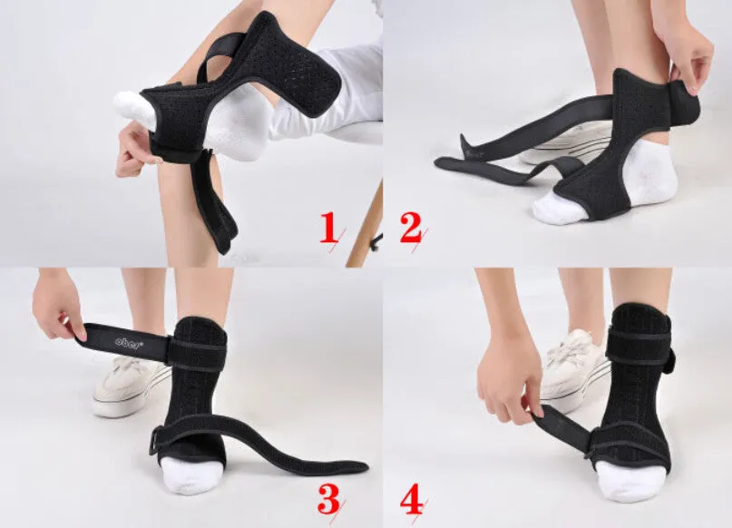 Plantar Fasciitis Night Brace Soft Stretching Splint & Sleep Support