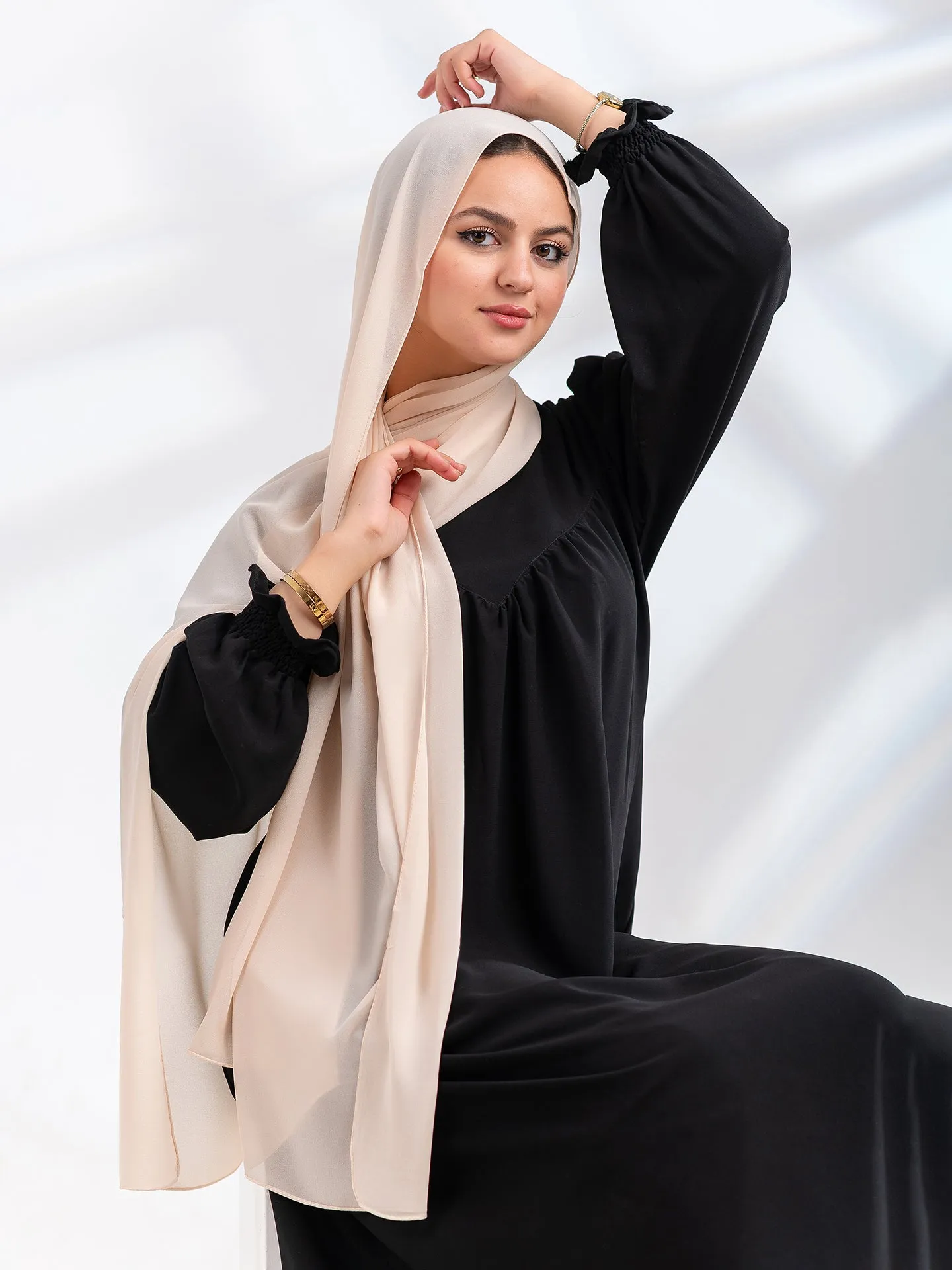 Premium Essential Chiffon- Moccasin