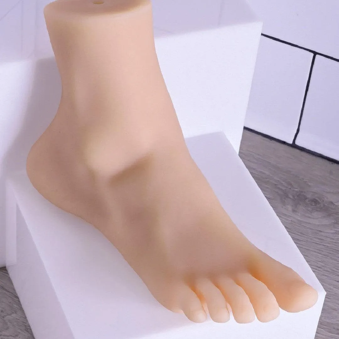 Pussy Footin Realistic Foot Fetish Masturbator - Vanilla