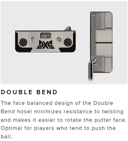 PXG BATTLE READY II CLOSER PUTTER (KBS CT TOUR BLACK/CHROME SHAFT)