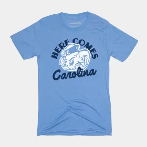 "Here Comes Carolina" UNC Tee