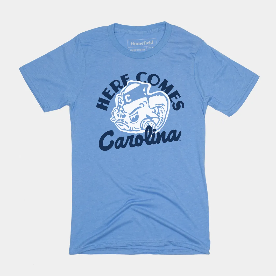 "Here Comes Carolina" UNC Tee