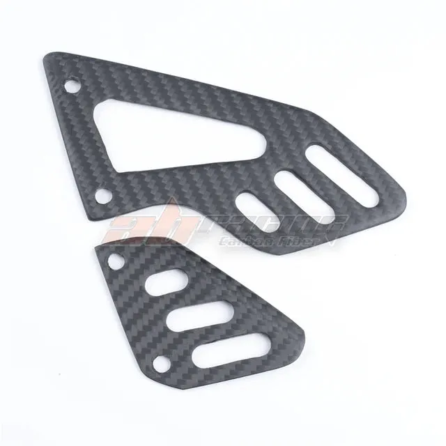 Rearset Foot Mount Heel Guard Plates Fairing Cowl For Aprilia RSV4 2009 2020 Full Carbon Fiber 100%