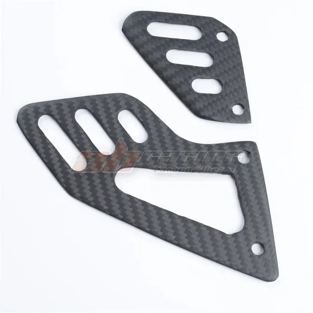 Rearset Foot Mount Heel Guard Plates Fairing Cowl For Aprilia RSV4 2009 2020 Full Carbon Fiber 100%