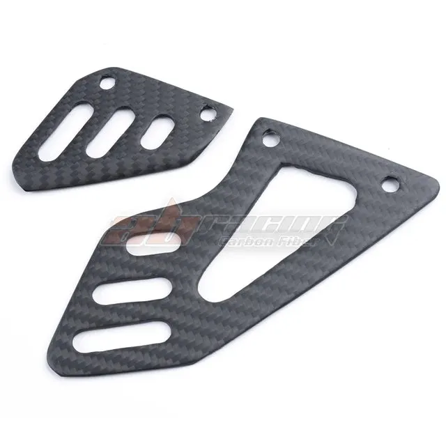 Rearset Foot Mount Heel Guard Plates Fairing Cowl For Aprilia RSV4 2009 2020 Full Carbon Fiber 100%