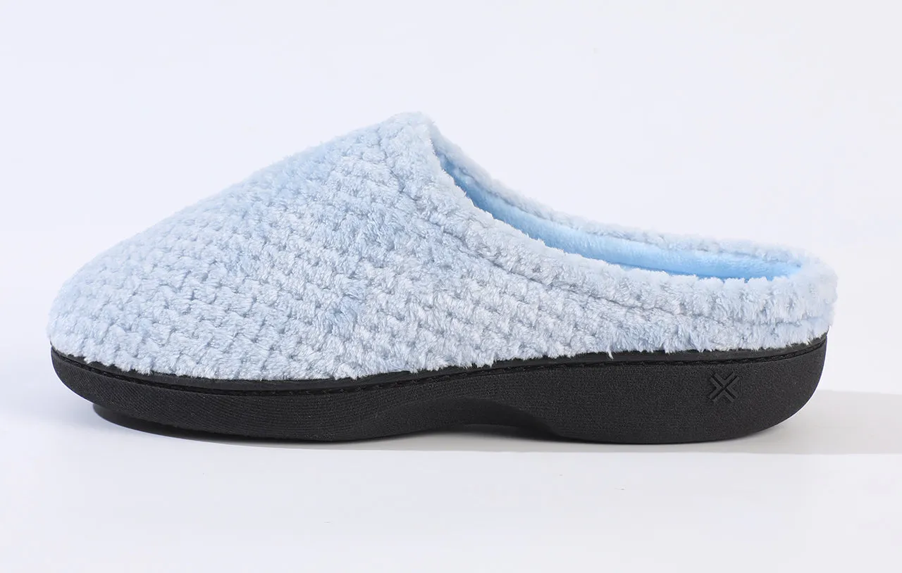Roxoni Women's Closed Toe Memory Foam Cotton House Slipper