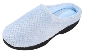 Roxoni Women's Closed Toe Memory Foam Cotton House Slipper