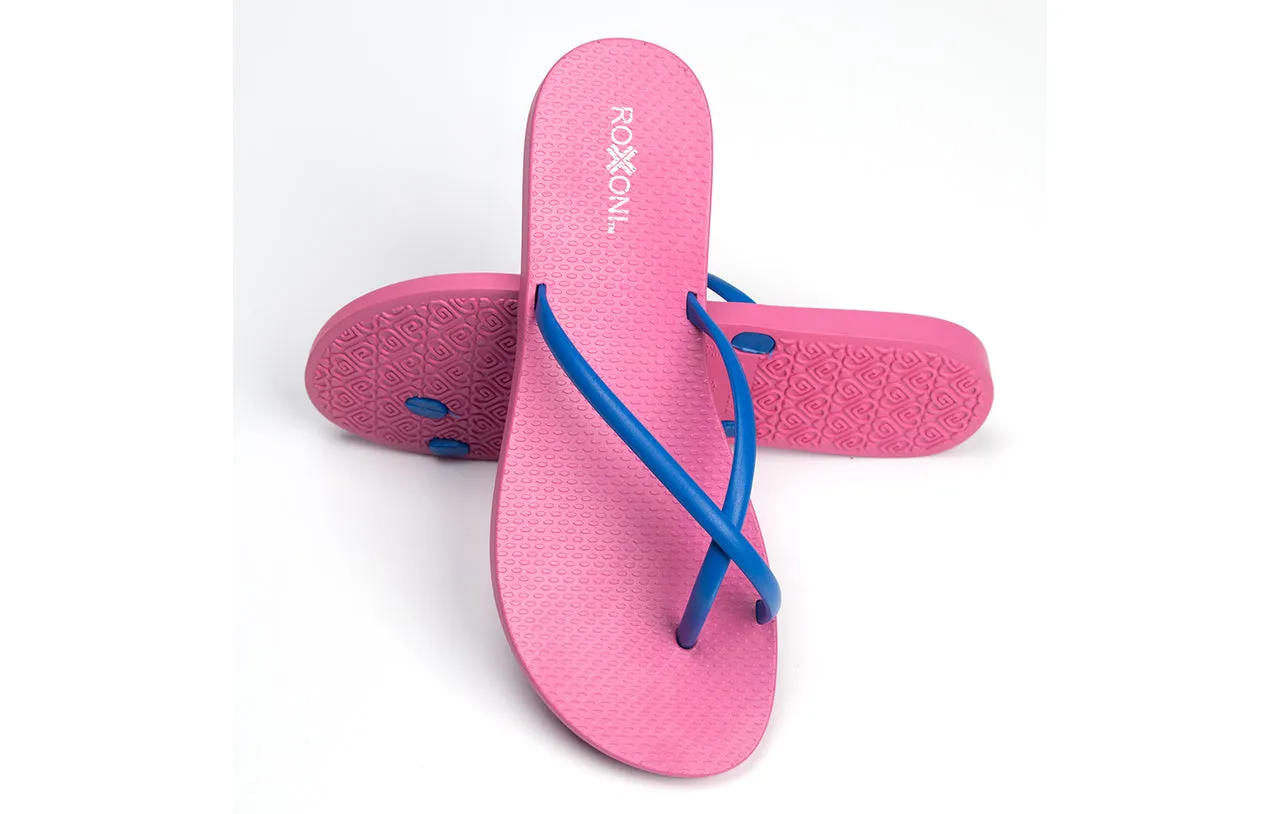 Roxoni Women's Indoor Outdoor Latex Rubber Summer Slipper