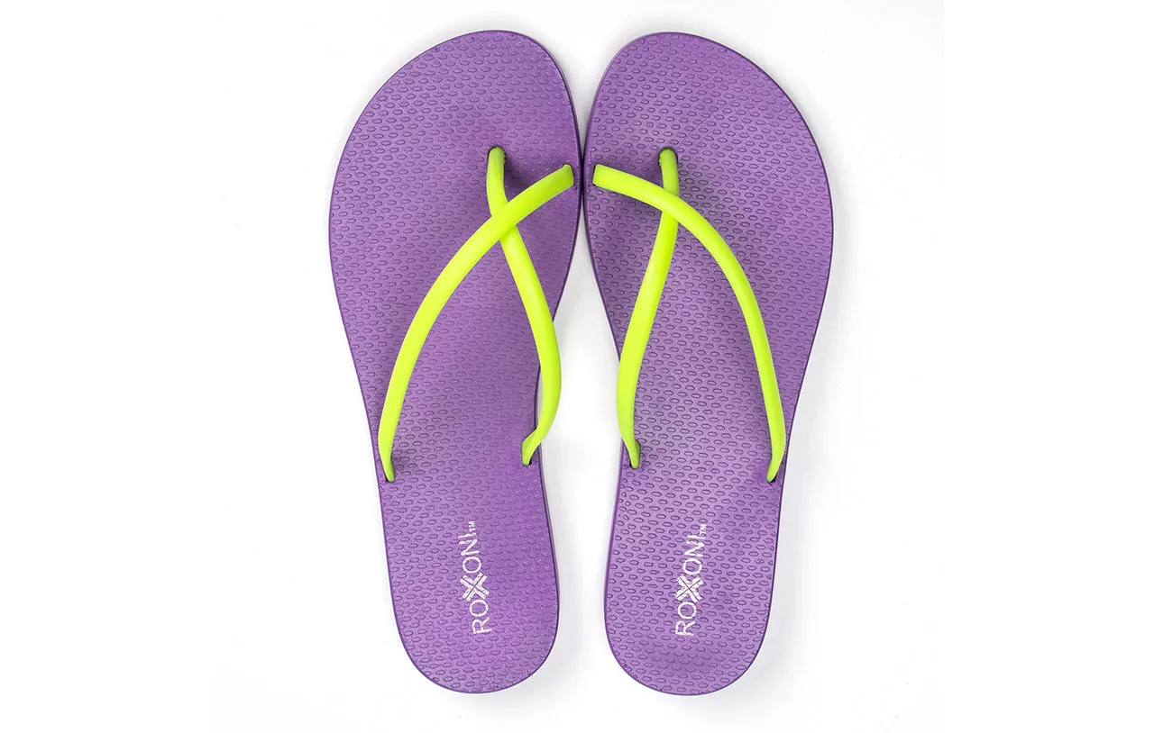 Roxoni Women's Indoor Outdoor Latex Rubber Summer Slipper