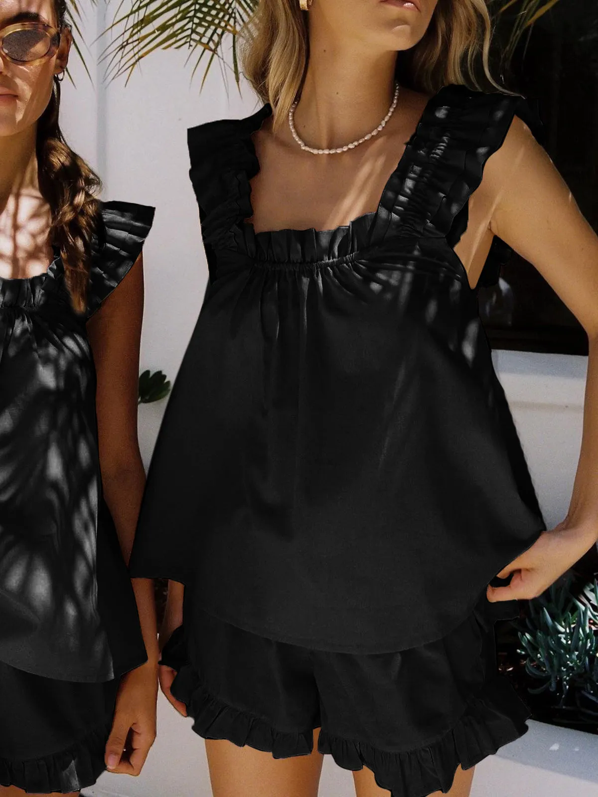 Ruffle Two-Piece Set | Light & Breezy | Feminine Summer Style
