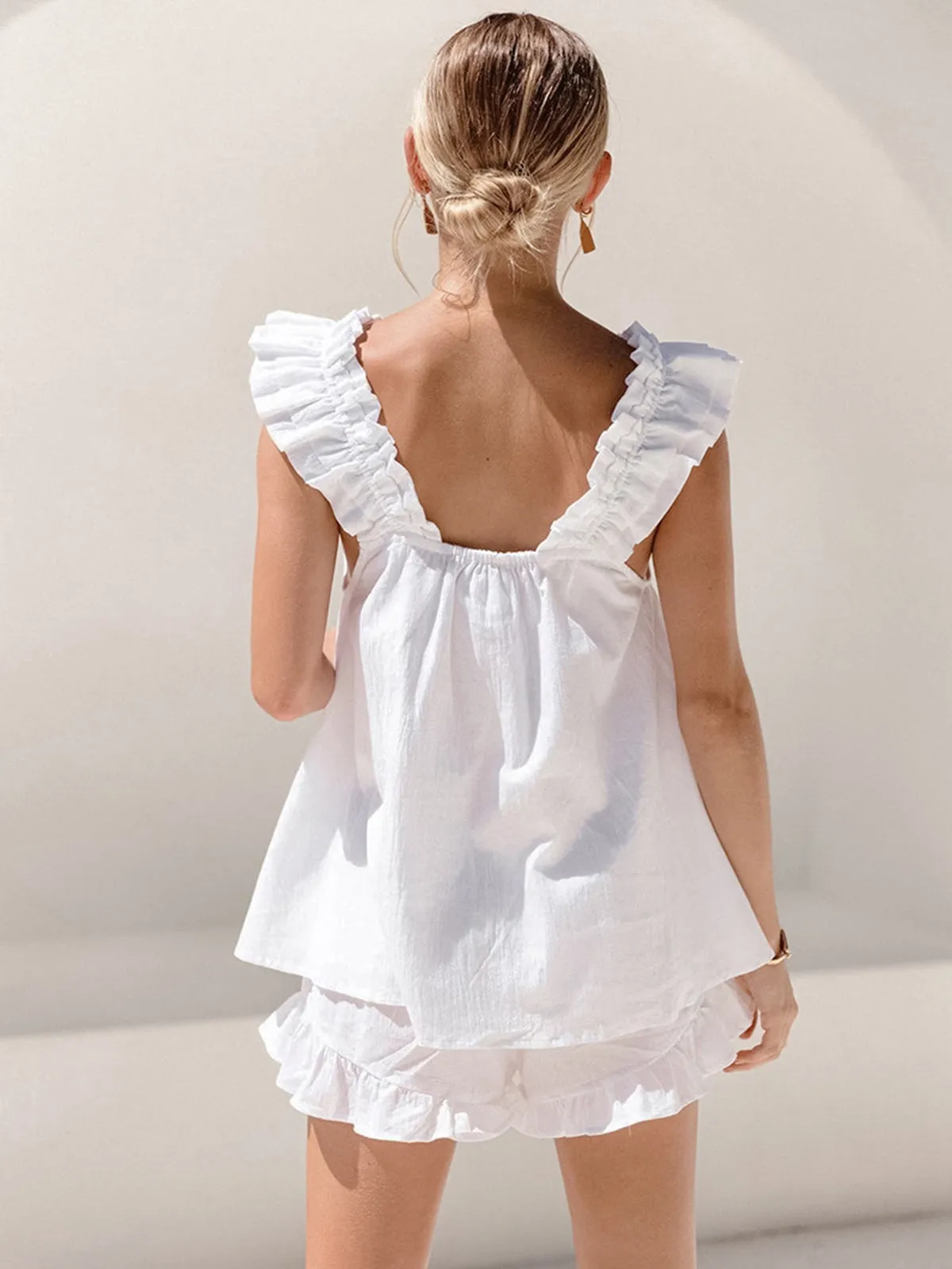 Ruffle Two-Piece Set | Light & Breezy | Feminine Summer Style
