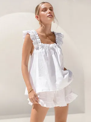 Ruffle Two-Piece Set | Light & Breezy | Feminine Summer Style