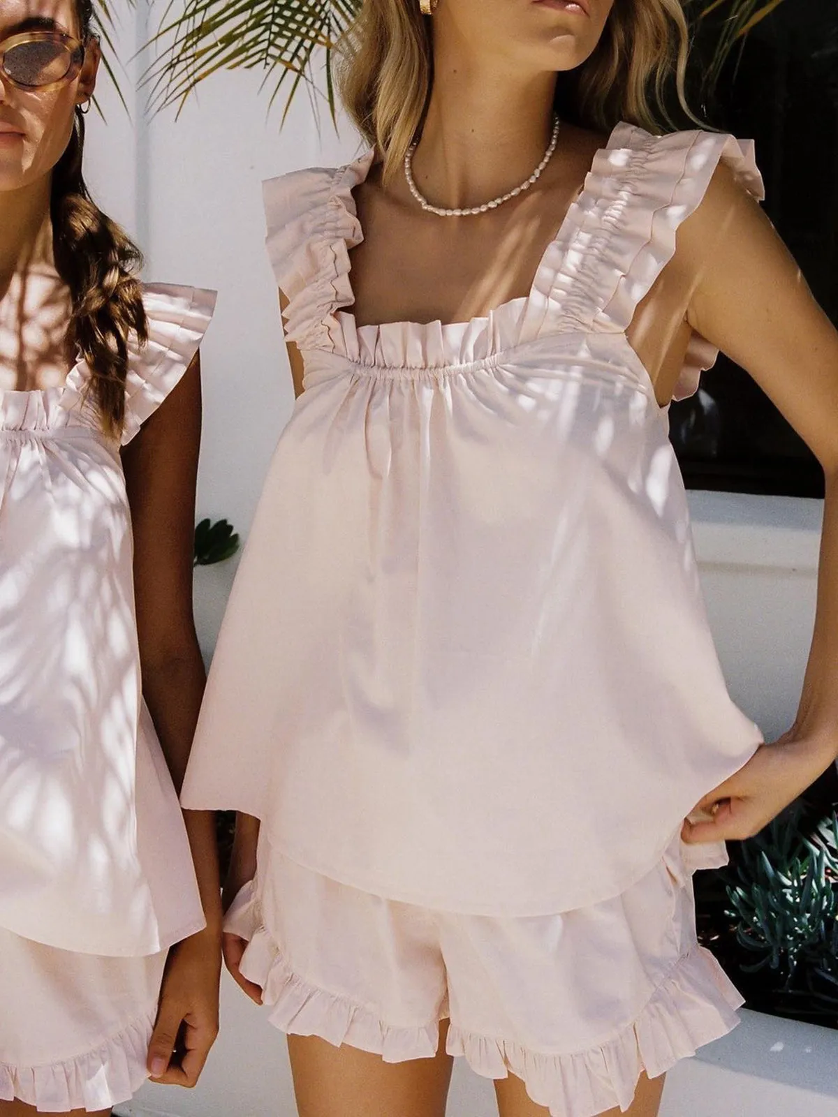 Ruffle Two-Piece Set | Light & Breezy | Feminine Summer Style
