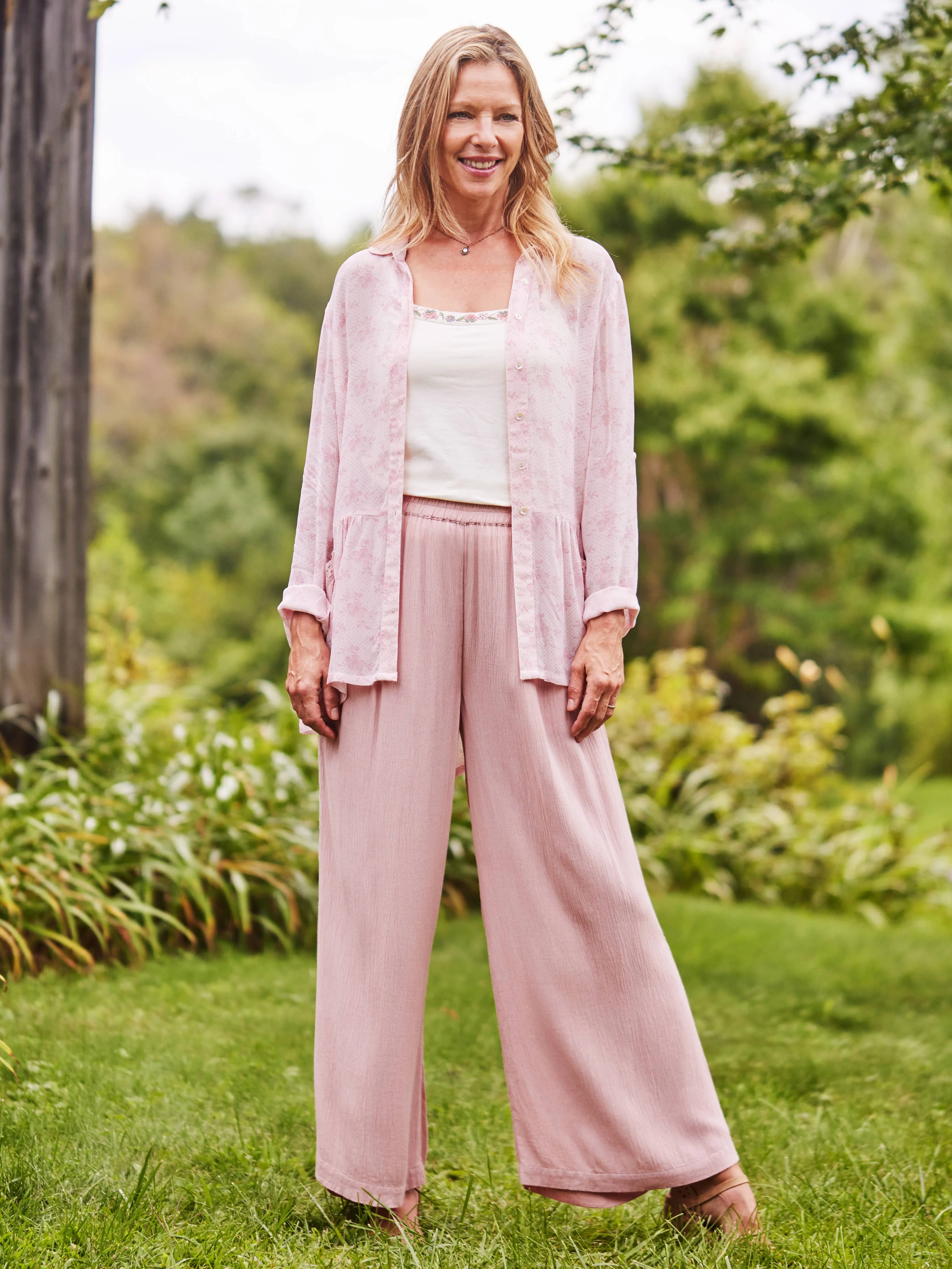 Savannah Everyday Pant - Old Rose