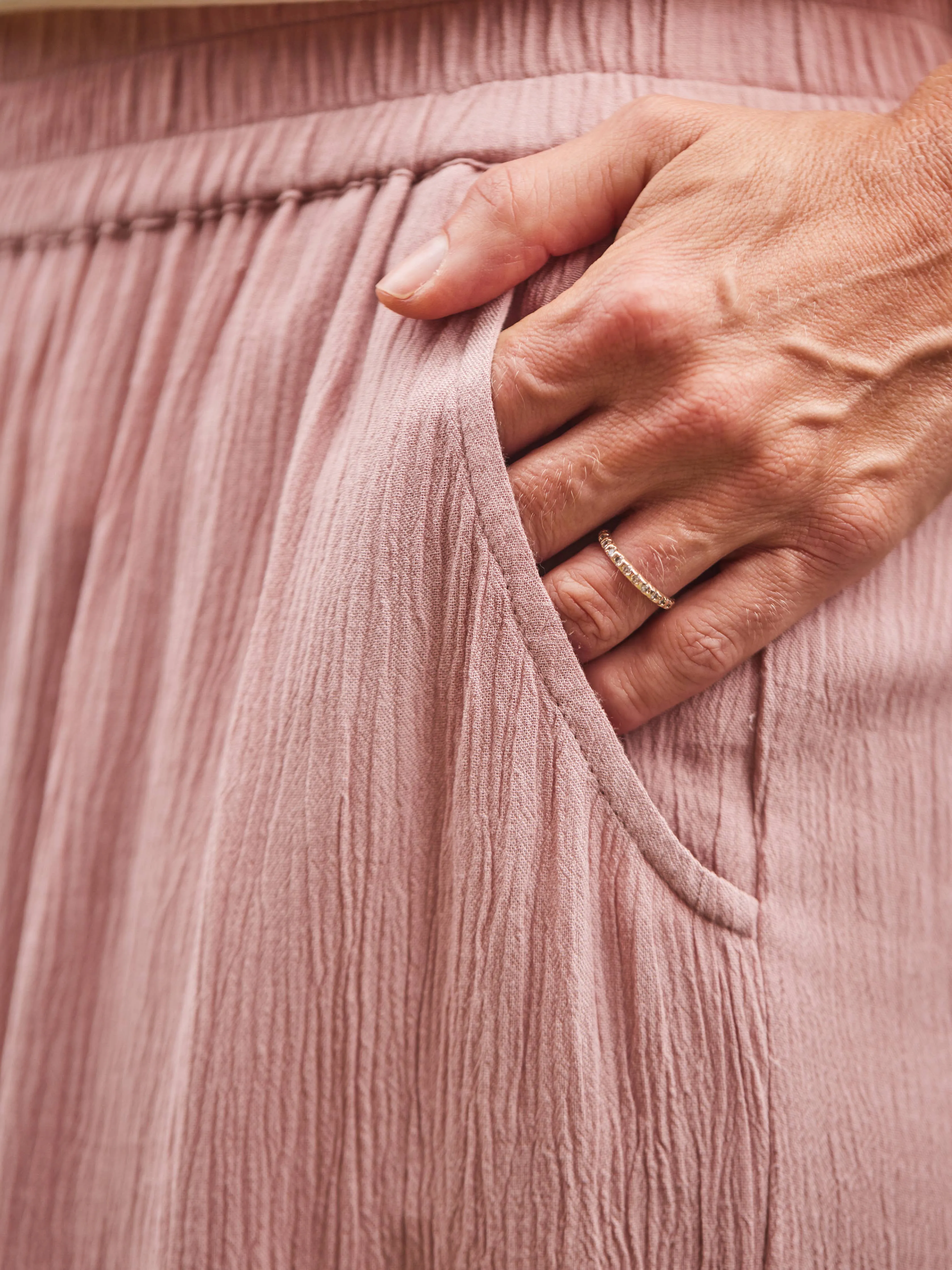 Savannah Everyday Pant - Old Rose