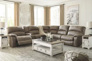 Segburg - Left Arm Facing Power Sofa 4 Pc Sectional