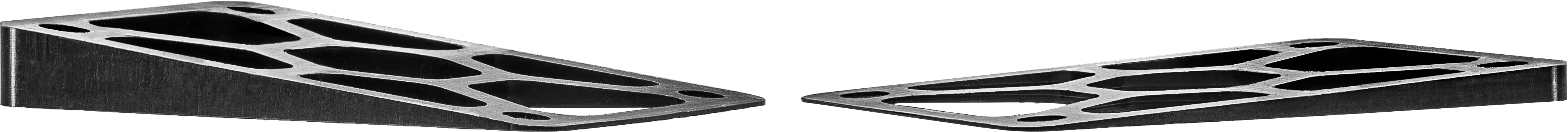 Seismic - Low profile wedge riser [3° 7°] (set of 2)