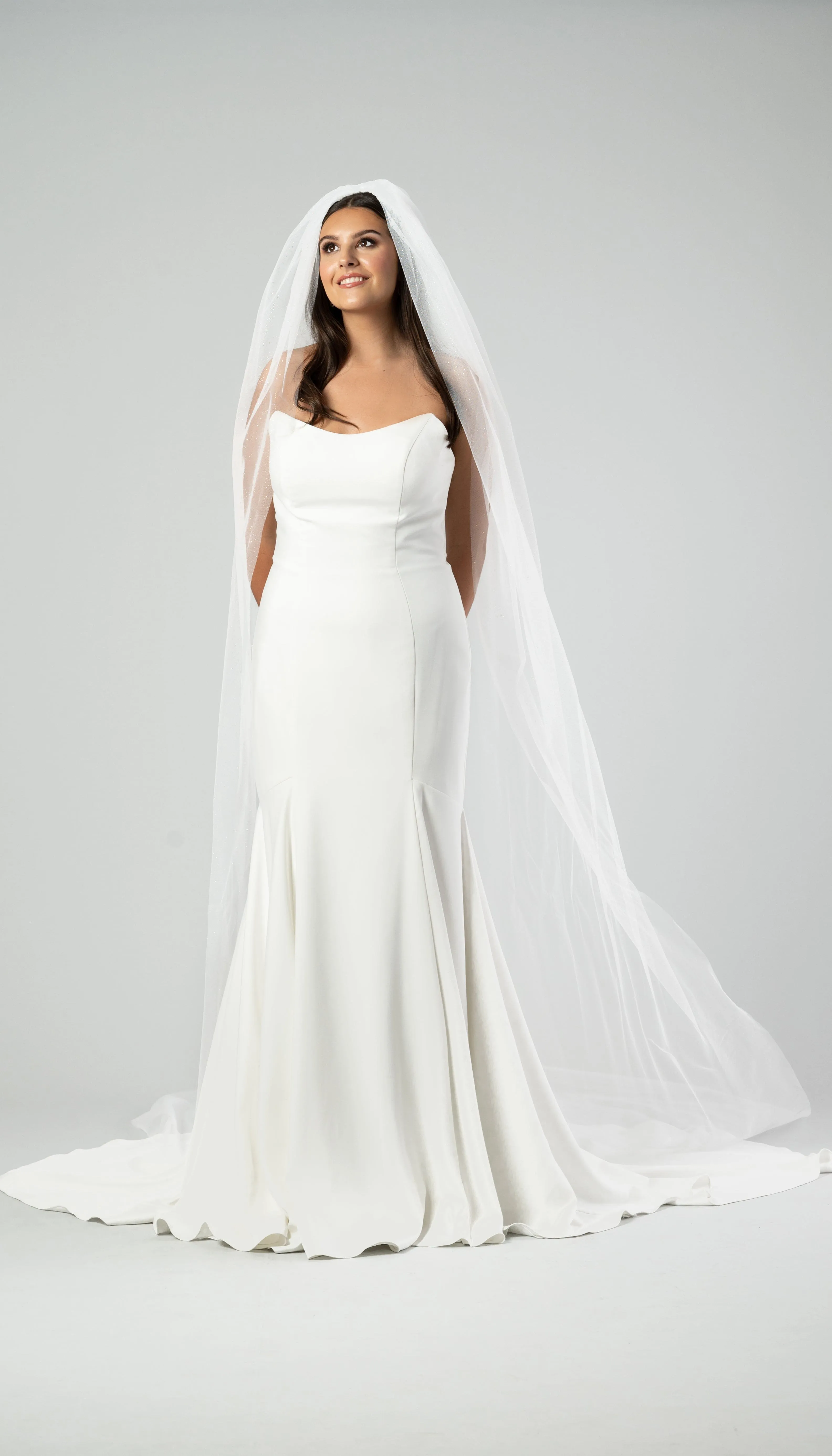 Shelly Sparkle Tulle Veil