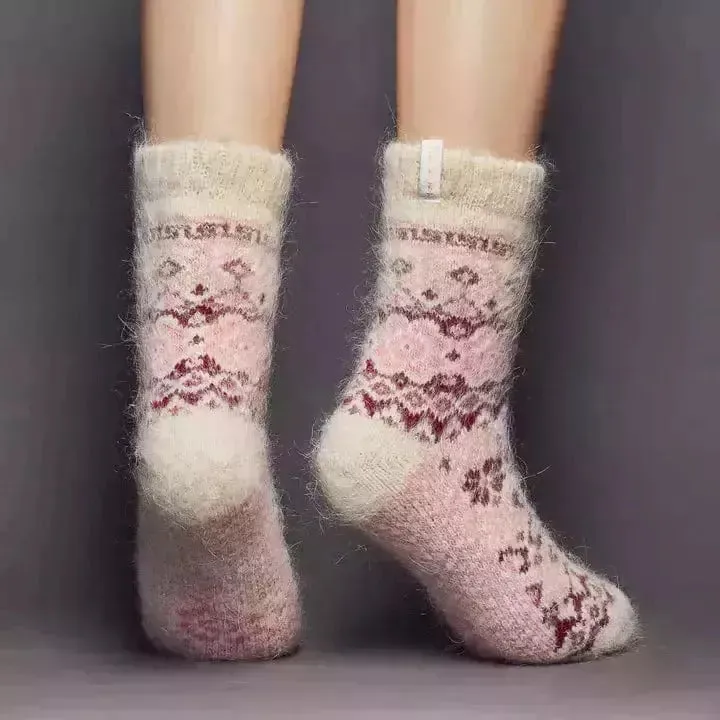 Siberia Spirit Cranberry Delight Crew Socks