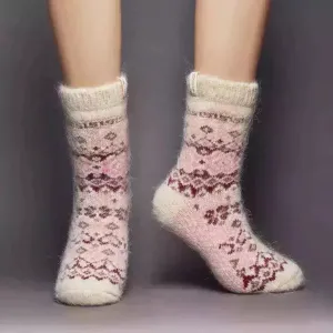 Siberia Spirit Cranberry Delight Crew Socks
