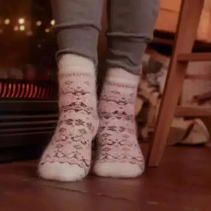 Siberia Spirit Cranberry Delight Crew Socks