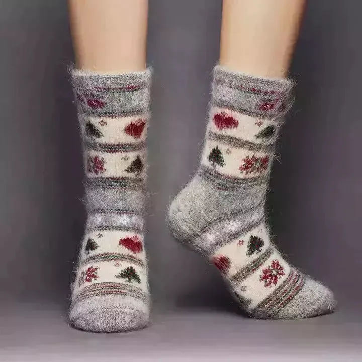Siberia Spirit Seasons Cheer Crew Socks