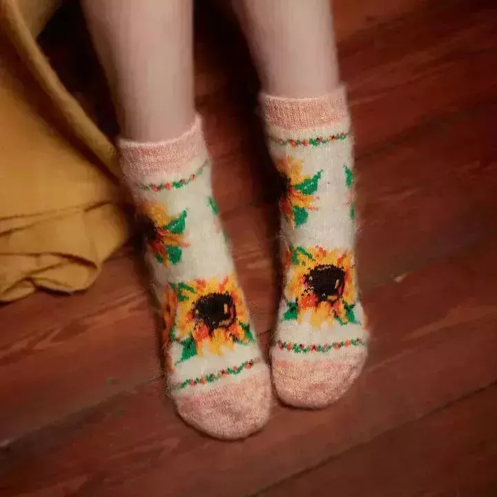 Siberia Spirit Winter Sunshine Crew Socks