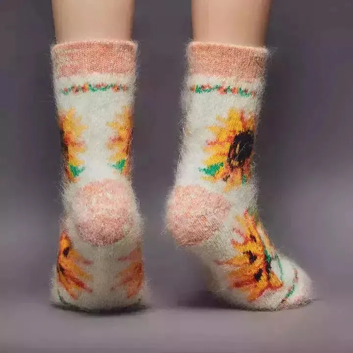 Siberia Spirit Winter Sunshine Crew Socks