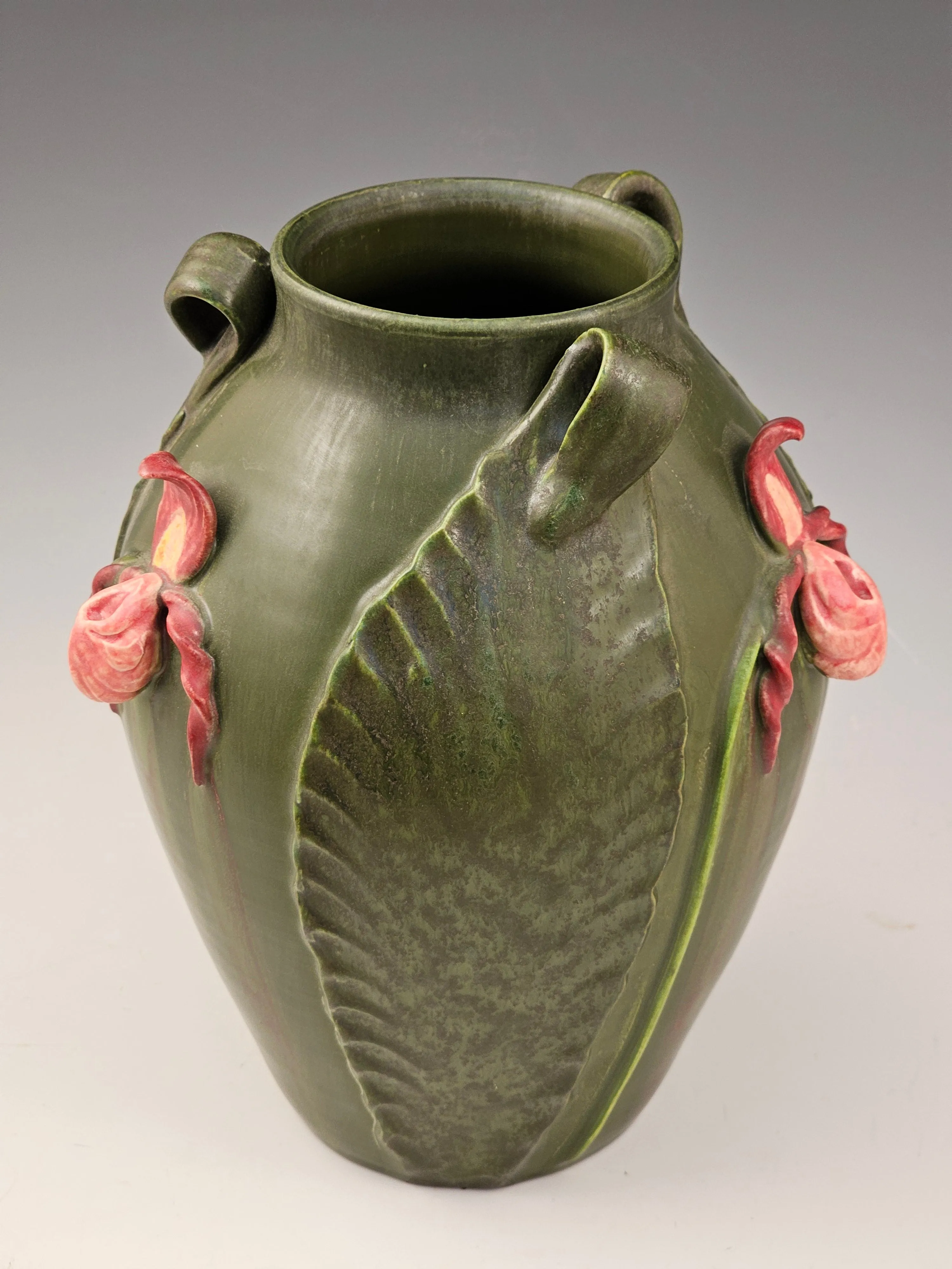 Slipper Orchid Vase