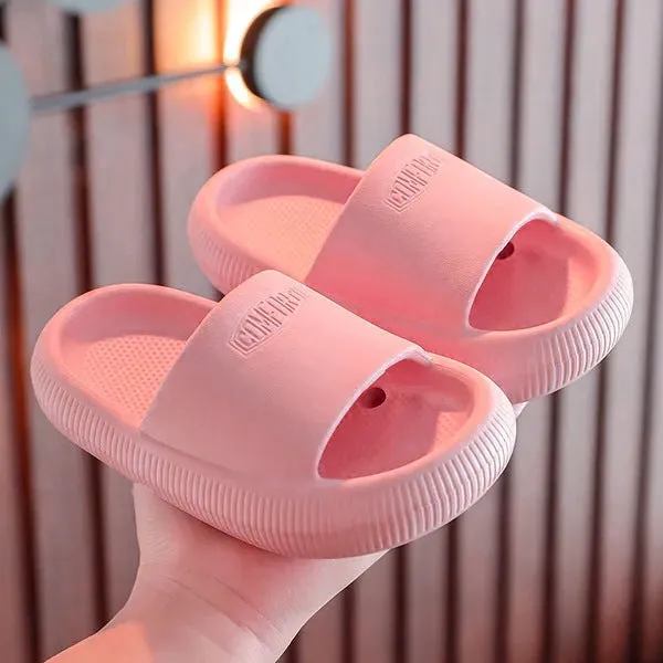 Slippery Wear-resistant Fashion Home Children's Literal Slippers