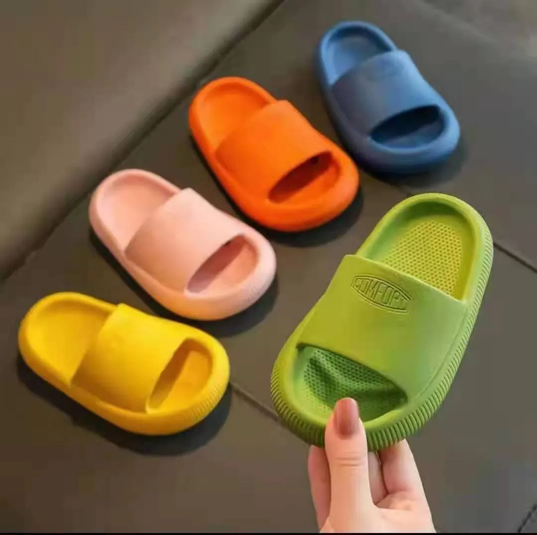 Slippery Wear-resistant Fashion Home Children's Literal Slippers