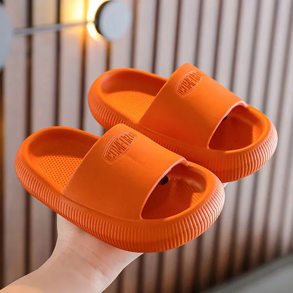 Slippery Wear-resistant Fashion Home Children's Literal Slippers