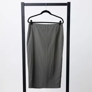 ST. AGNI Low Waist Pencil Skirt - Thyme