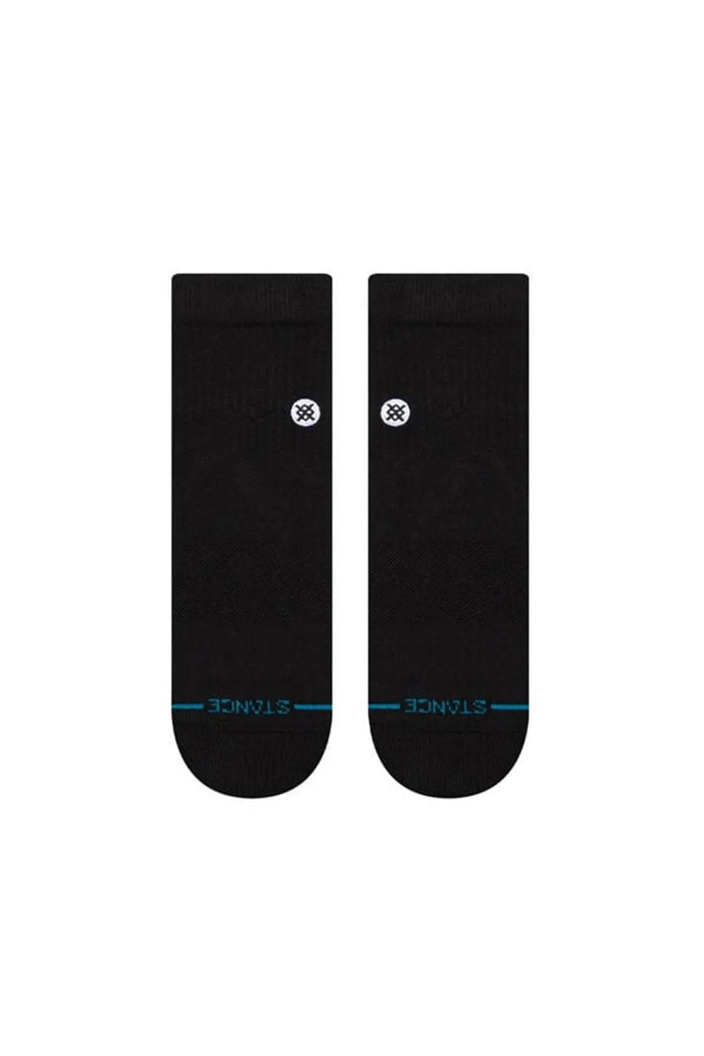 Stance Icon Quarter Socks for Men in Black | A356A21IQT-BLK