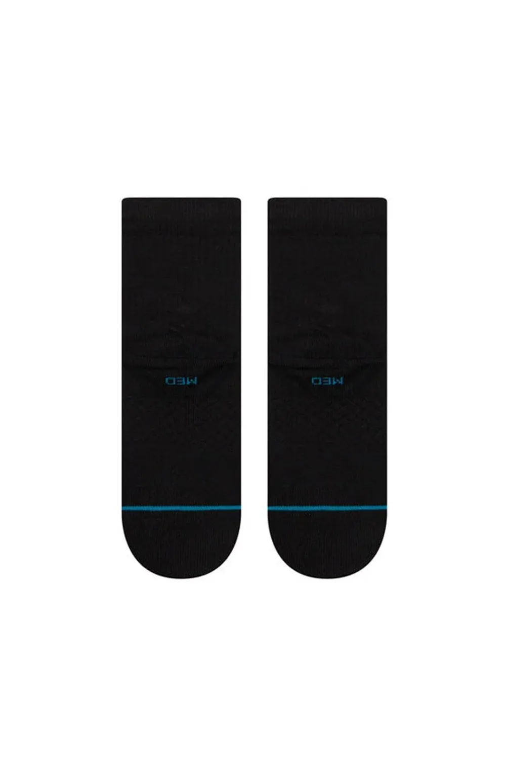Stance Icon Quarter Socks for Men in Black | A356A21IQT-BLK