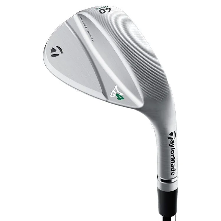 TaylorMade Milled Grind 4.0 Satin Chrome Steel Wedge LH
