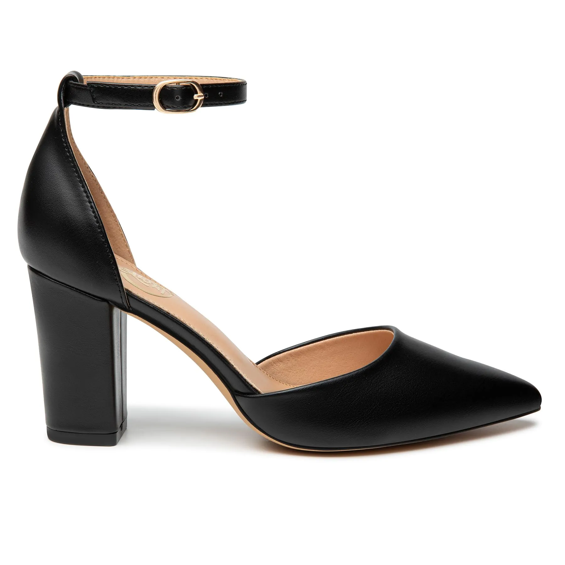 Trary Black Pumps for Women, Black Heels Closed Toe, Pumps Shoes Women 3 Inch Heel, Block Heel for Women, Chunky Heels for Women, Pointed Toe Womens Pumps, Women Dress Shoes for Wedding Party Office