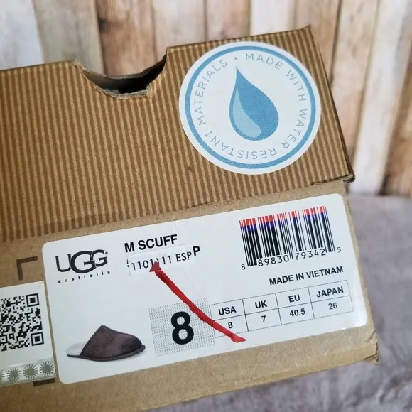 UGG Men's Scuff Suede Slippers