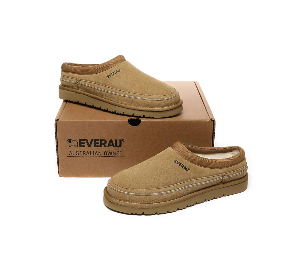 UGG Slippers Men Sheepskin Wool Casual Skaftafell