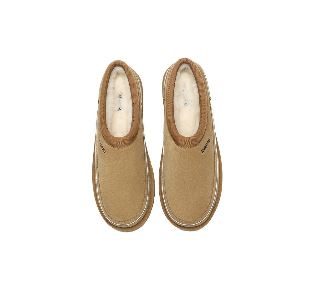 UGG Slippers Men Sheepskin Wool Casual Skaftafell