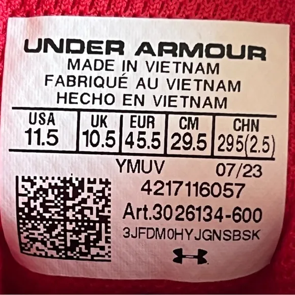 UNDER ARMOUR HOVR INTAKE 6