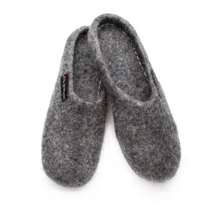 US Sherpa Slippers: Grey