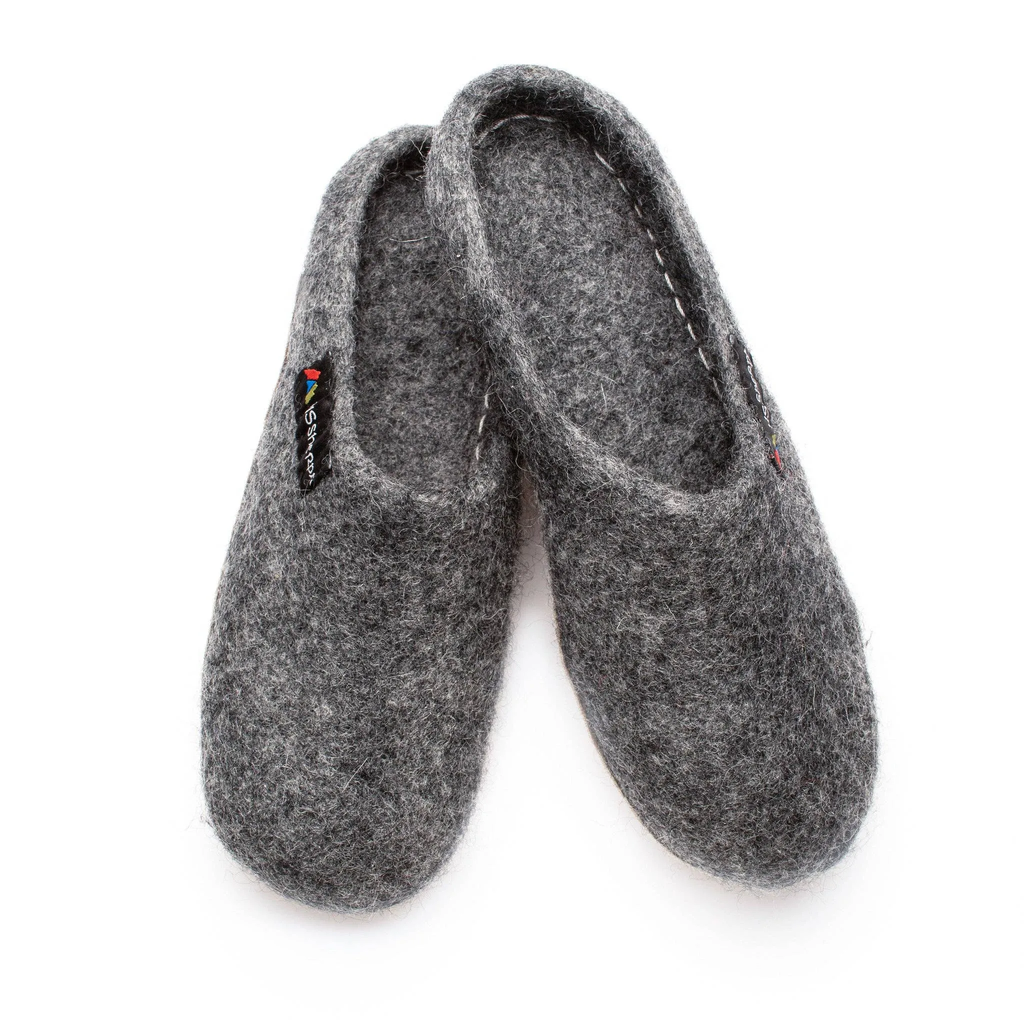 US Sherpa Slippers: Grey